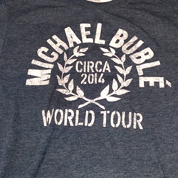 MICHAEL BUBLE CIRCA Live in CONCERT 2014 size Small - Picture 2 of 4